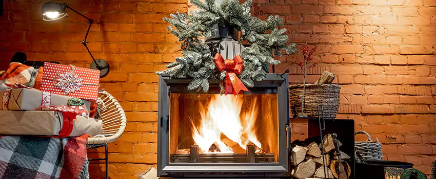 Travis Industries Linear Gas Fireplace Installation in Pahrump, Nevada