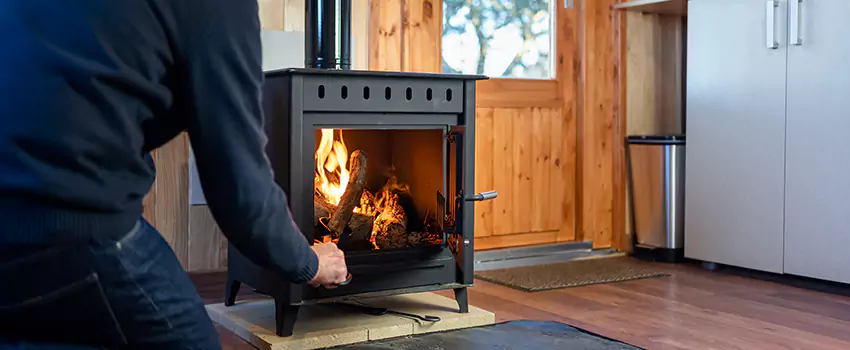 Open Hearth Wood Fireplace Installation in Pahrump, NV