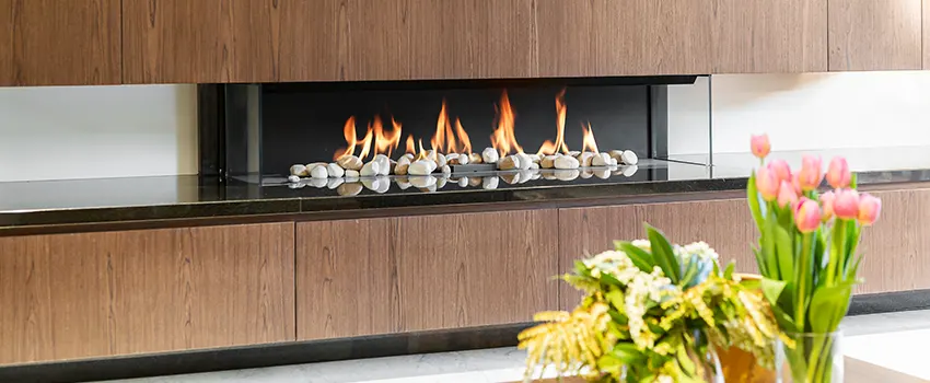 Double-height Fireplace Design Refurbishment in Pahrump, Nevada