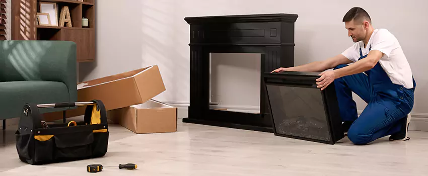 Old Rusted Metal Fireplace Repair And Replacement in Pahrump, NV